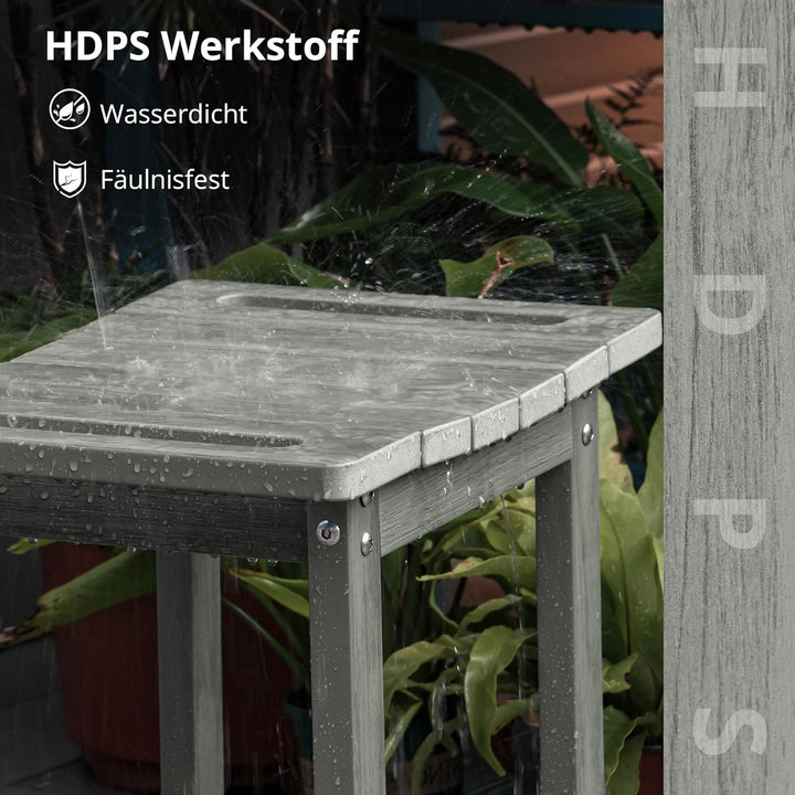 LUE BONA HDPS Duschbänke, Duschhocker zum Rasieren der Beine mit Ablage, wasserdichter Badstuhlsitz