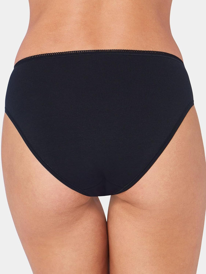 Sloggi Damen Sloggi 24/7 Microfibre H Tai C3p Unterhose (3er Pack) 42 Schwarz, 42 Schwarz