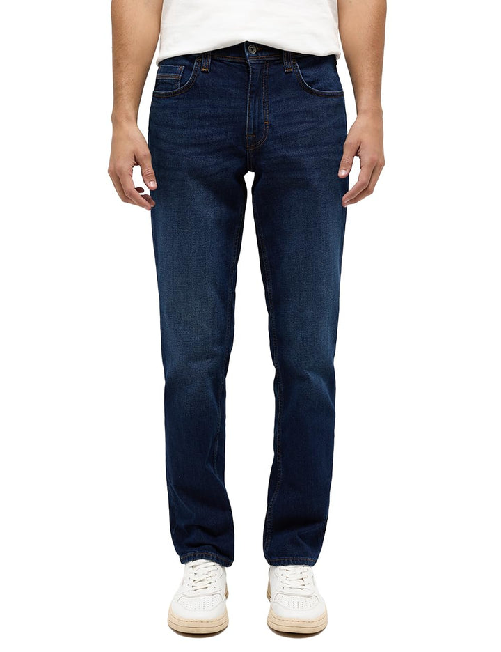 MUSTANG Herren Jeans Hose Style Washington Straight 31W / 32L Blau, 31W / 32L Blau