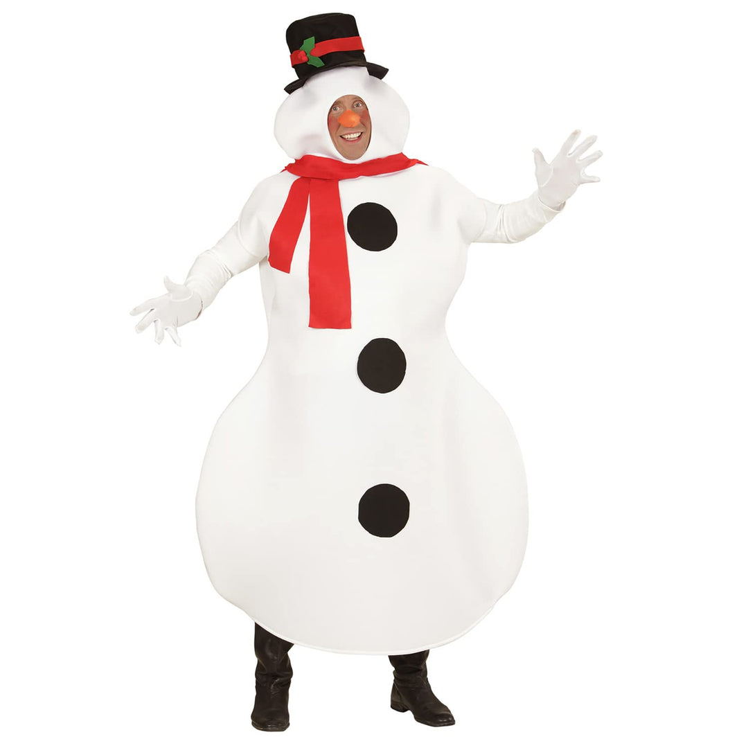 "SNOWMAN" (costume, nose) - (One Size Fits Most Adult)