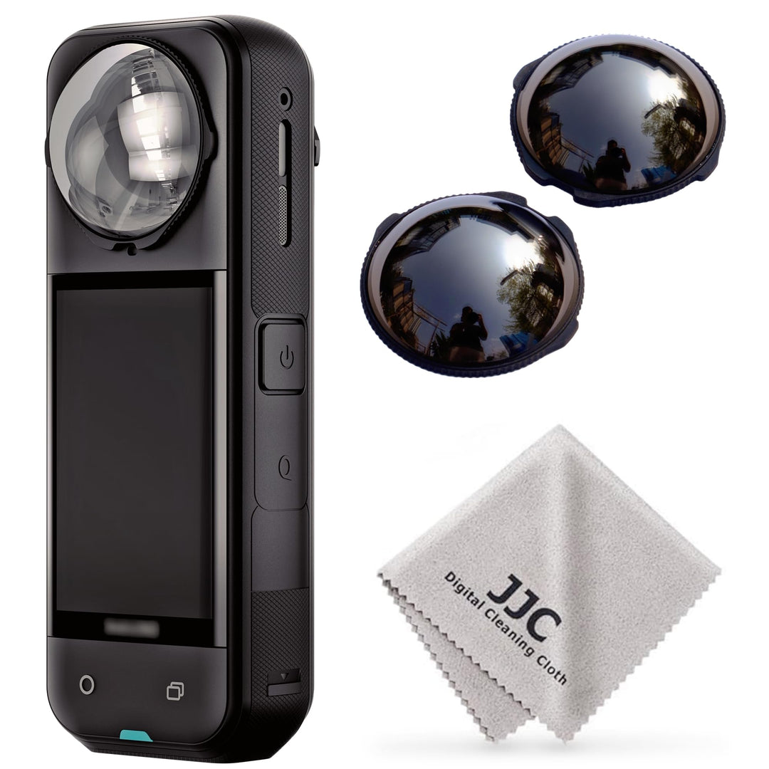 JJC ND Filter für Insta360 X5,Neutraldichtefilter ND 64 Filter für Insta 360 X5 Objektiv,ND64 Graufi