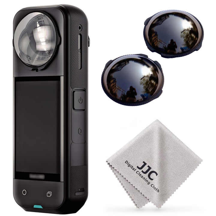 JJC ND Filter für Insta360 X5,Neutraldichtefilter ND 64 Filter für Insta 360 X5 Objektiv,ND64 Graufi