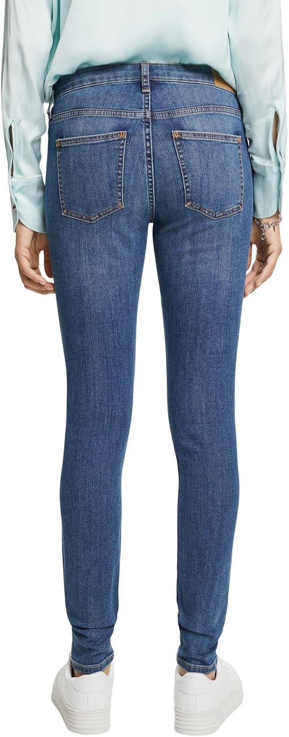 ESPRIT Damen Jeans 24W / 32L 902/Blue Medium Wash, 24W / 32L 902/Blue Medium Wash