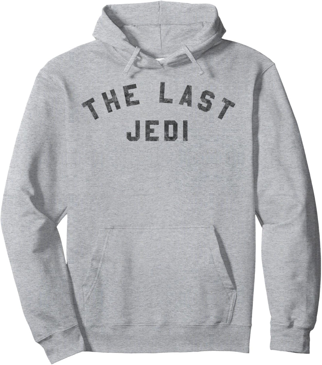 Star Wars The Last Jedi Curved Movie Text Pullover Hoodie