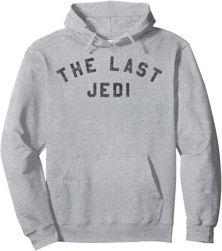 Star Wars The Last Jedi Curved Movie Text Pullover Hoodie