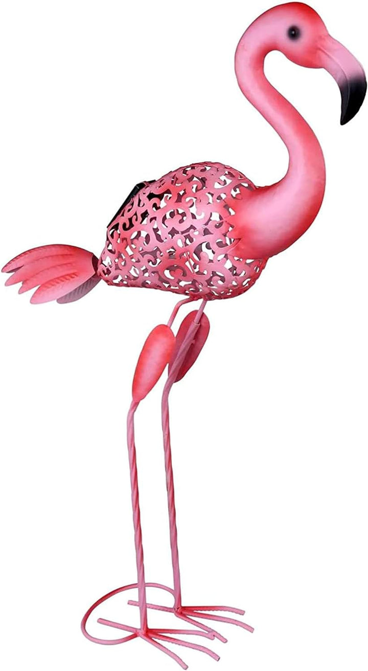 Flamingo Solarleuchte Garten für Aussen Solarlampe Gartenlampen Solar Gartenleuchte Gartendeko Steh