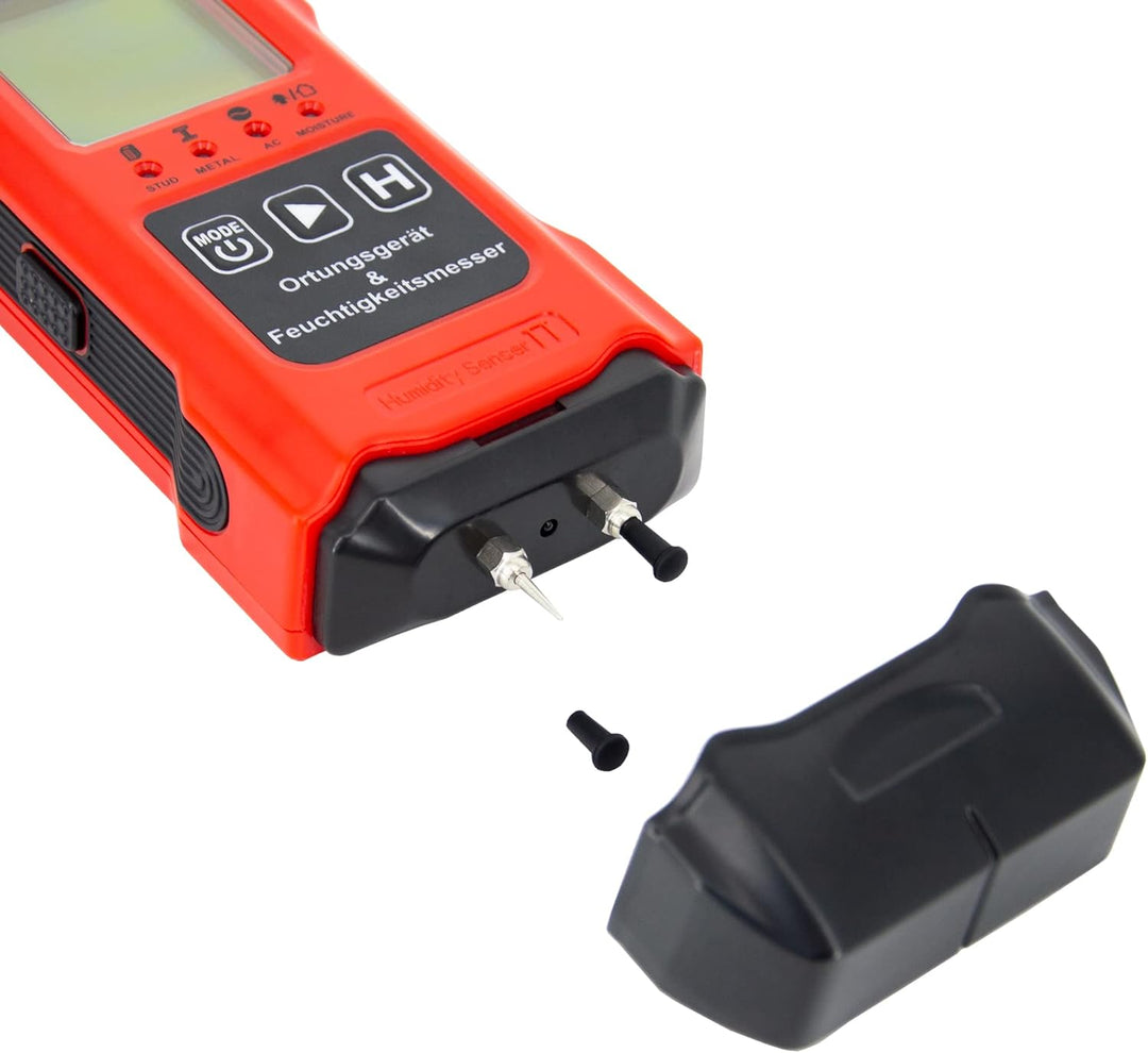 SCHMIDT security tools Ortungsgerät CF-14 Feuchtigkeitsmesser 2in1 Multidetektor Wandscanner Balkens