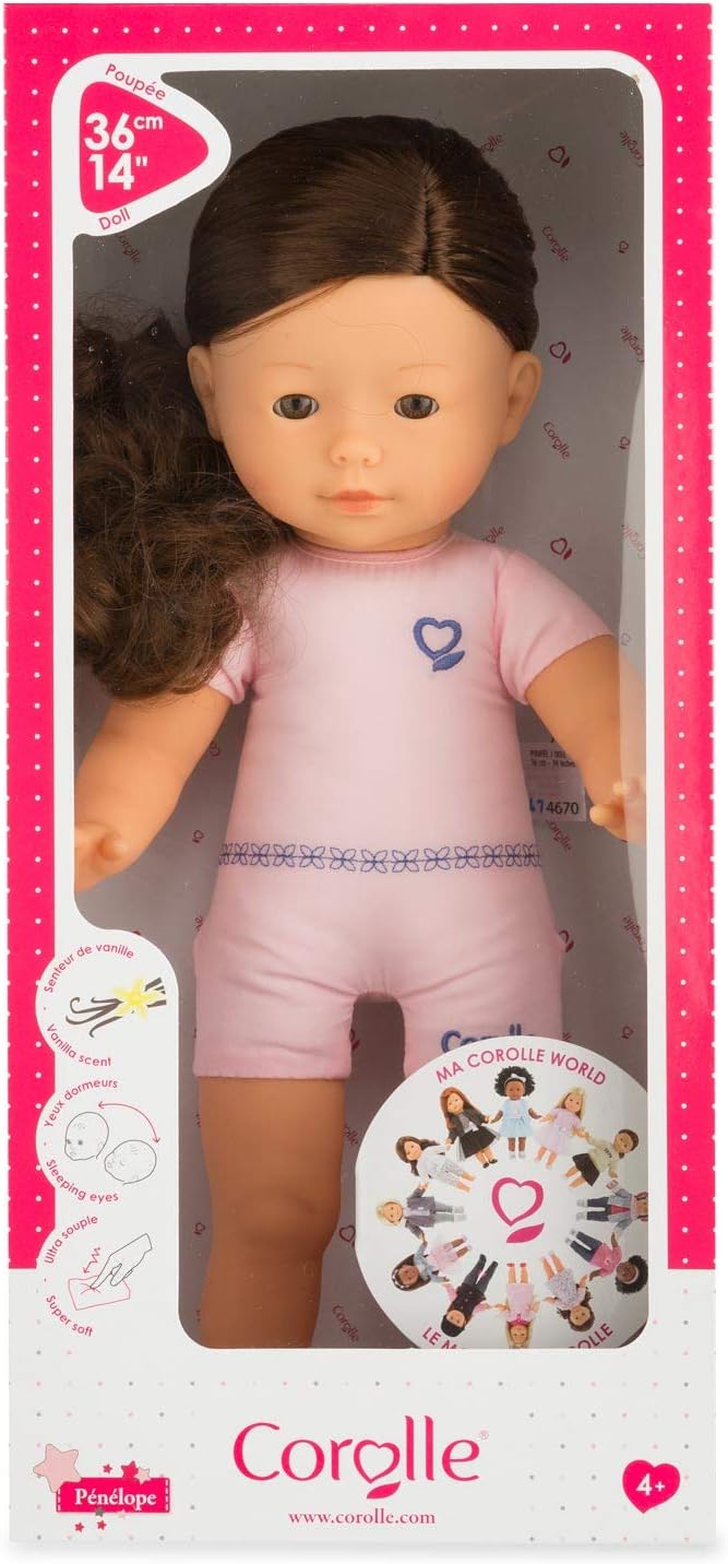 Corolle 9000200090 - MaCorolle, Penelope 36cm, Französische Puppe mit Charme und Vanilleduft
