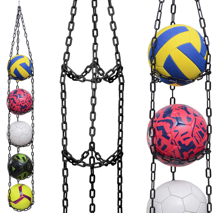 Ballaufhänger - Fussball Volleyball Basketball Originaler Ballhalter Fussball Deko Aufbewahrung Kind