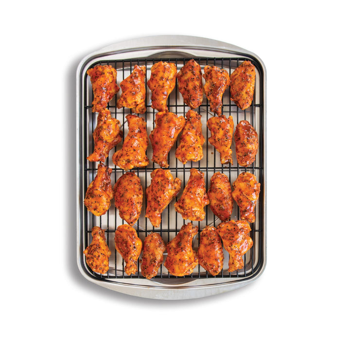 Nordic Ware Backblech, 43,4 x 31,5 x 3,6 cm, natur Aluminium, Aluminium