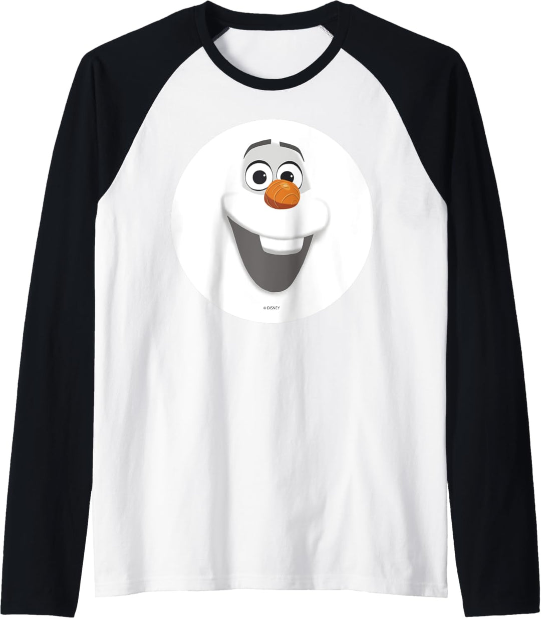 Disney Frozen Olaf Big Face Raglan