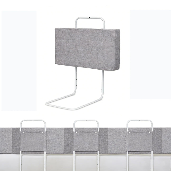 Bettgitter Bettschutzgitter 60 cm, Rausfallschutz für Kinderbett und Familienbett, 5-Fach höhenverst