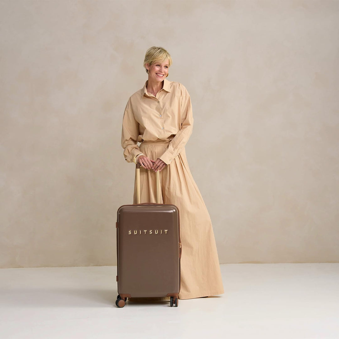 SUITSUIT Koffer Gross 66 cm - Leicht Hartschalen Reisekoffer mit Rollen - TSA-Schloss - 59 L - Fab S