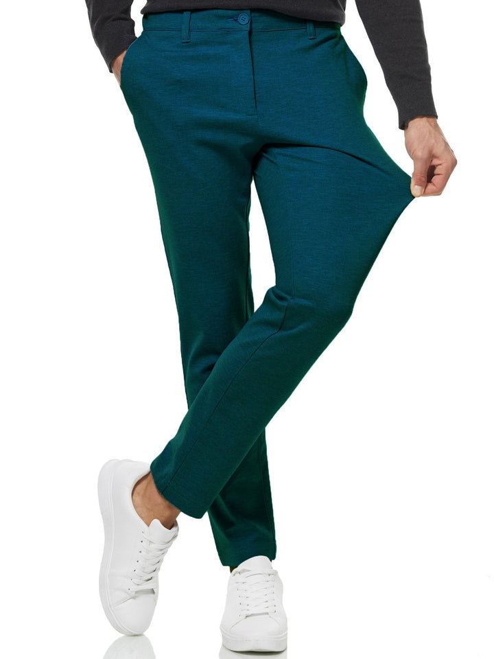Indicode Herren Rodekro Performance Pants | Chinohose Herrenhose Super Stretch Stoffhose Bequeme Bus