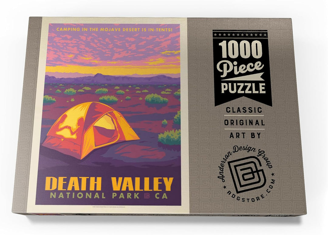 Death Valley National Park: Camping - Premium 1000 Teile Puzzle - MyPuzzle Sonderkollektion von Ande