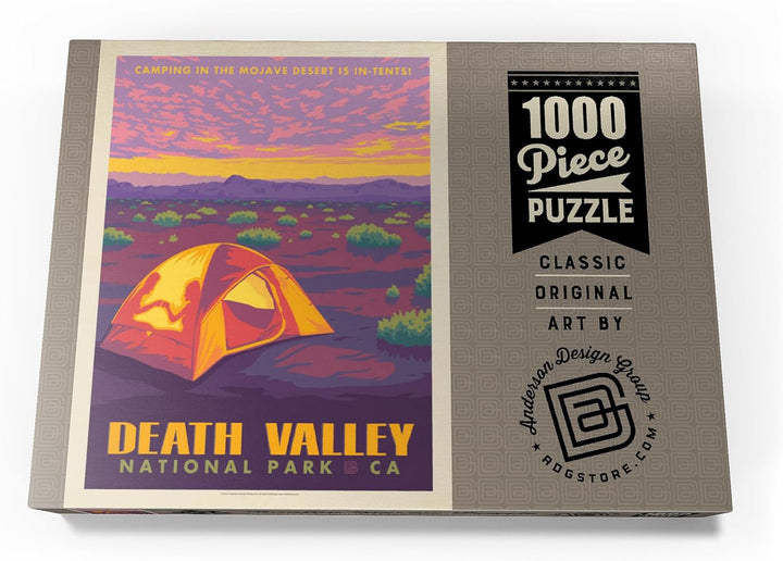 Death Valley National Park: Camping - Premium 1000 Teile Puzzle - MyPuzzle Sonderkollektion von Ande