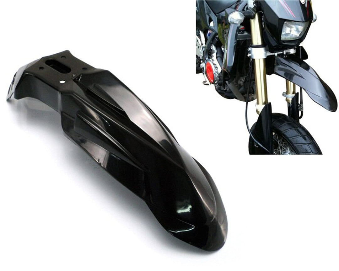 Motorrad Kotflügel Vorne Schwarz Für Supermoto Motocross Gelände Trail Pit Dirt Bike