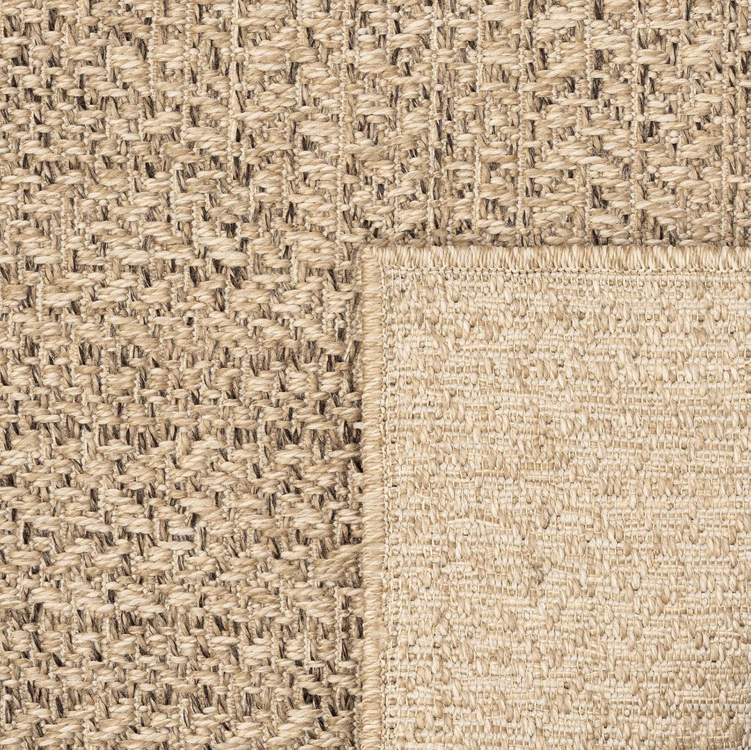 the carpet Kansas - robuster In- und Outdoor Teppich im natürlichen Jute-Look, wetterfest, geeignet