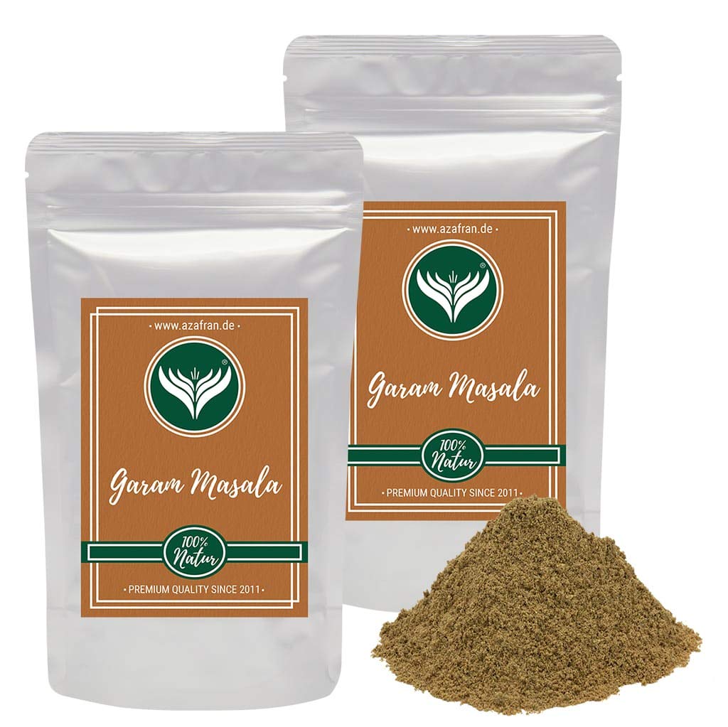 Azafran Garam Masala Gewürzmischung, Gewürz aus Indien 1kg 1 kg (1er Pack), 1 kg (1er Pack)