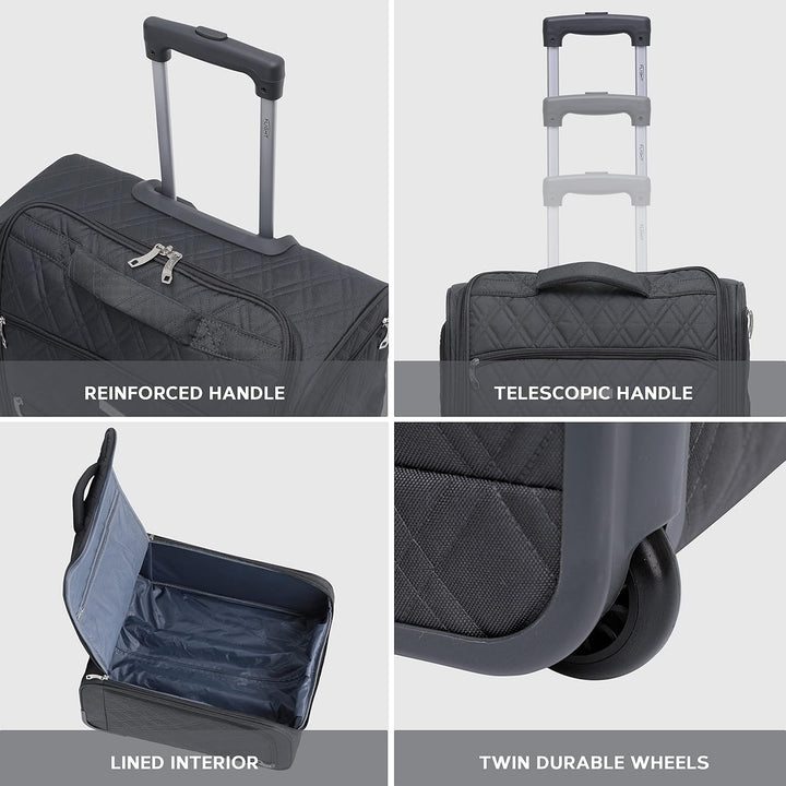 Flight Knight 56x45x25cm easyJet & British Airways Large Carry On Approved & Tested Maximum Size Han