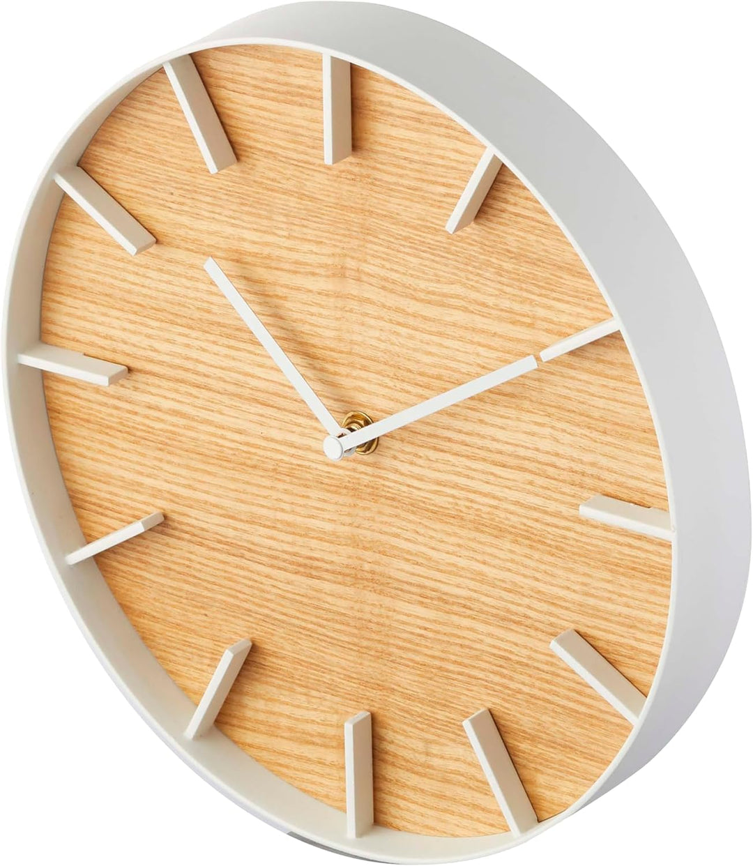 Wall clock - Rin - beige Weiss Single, Weiss Single