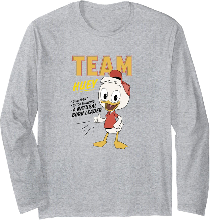 Disney DuckTales Team Huey Natural Born Leader Langarmshirt