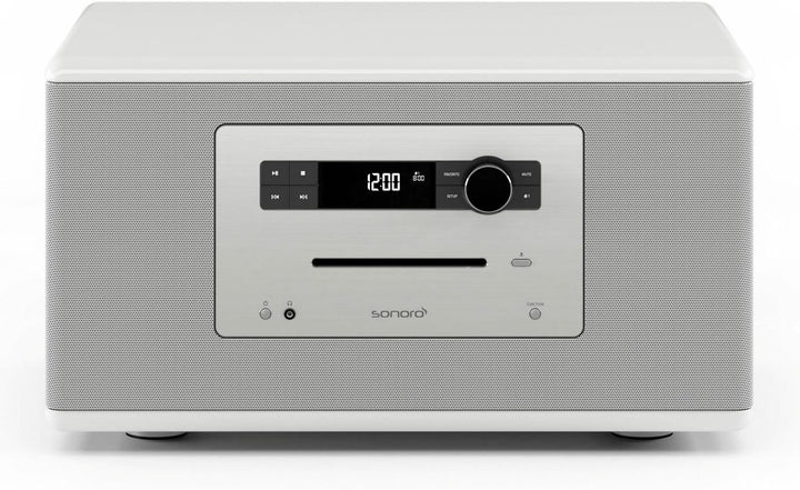 sonoro HiFi Schwarz - High End 3-Wege HiFi Stereo Musiksystem mit Bluetooth, Optischer Digitaleingan