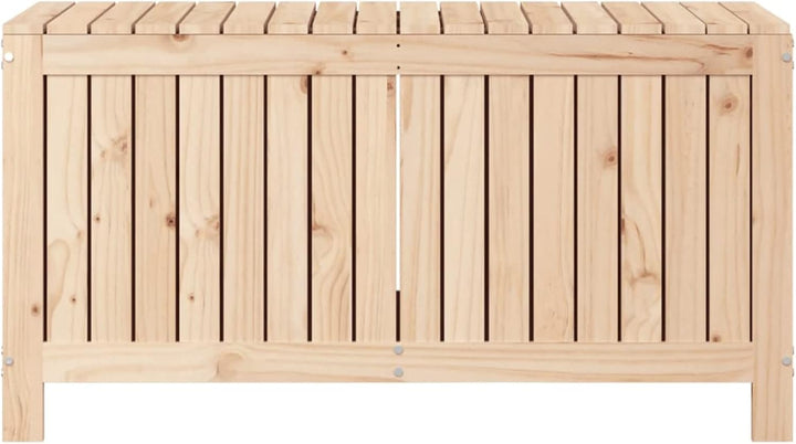 Tidyard Gartentruhe Holz, Aufbewahrungsbox Auflagenbox Kissenbox Gartenbox Kissentruhe Truhe 115x49x