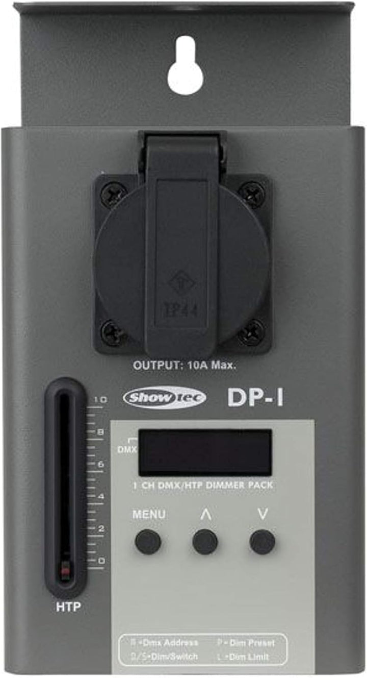Showtec Single 2, 1 Kanal DMX Dimmer Pack mit Regler, Botex UP-2