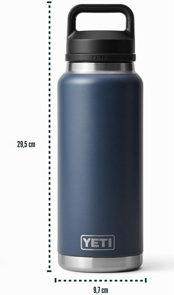 YETI Rambler Flasche Mit Chug-Verschluss, Moon Dust, 36 oz (1 L), Moon Dust