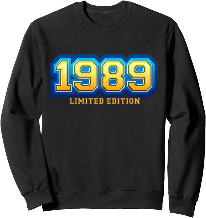 35. Geburtstag Mann Frau 35 Jahre 1989 Deko Lustig Geschenk Sweatshirt