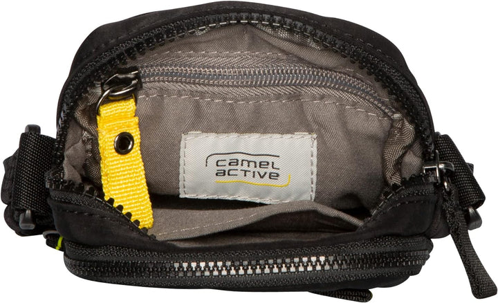 camel active bags Spirit Damen Umhängetasche Crossbody Bag Mini Schwarz Schwarz 12,0 x 5,0 x 17,0 (L