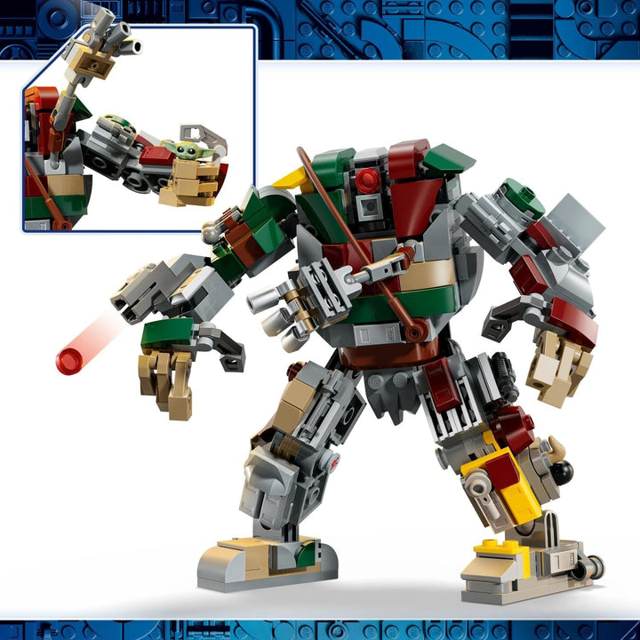 LEGO Star Wars 75451 Showdown mit dem Wächterdroiden am Huttenpalast Spielzeug - The Mandalorian and