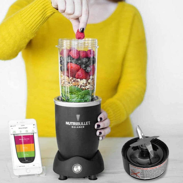 Klinge für NutriBullet 1200 Series Mixer, 6 Lamellen Ersatzklinge Teil kompatibel mit NutriBullet 12