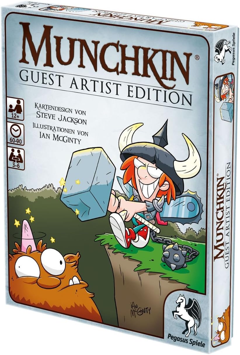 Pegasus Spiele 17231G - Munchkin Guest Artist Edition, McGinty-Version
