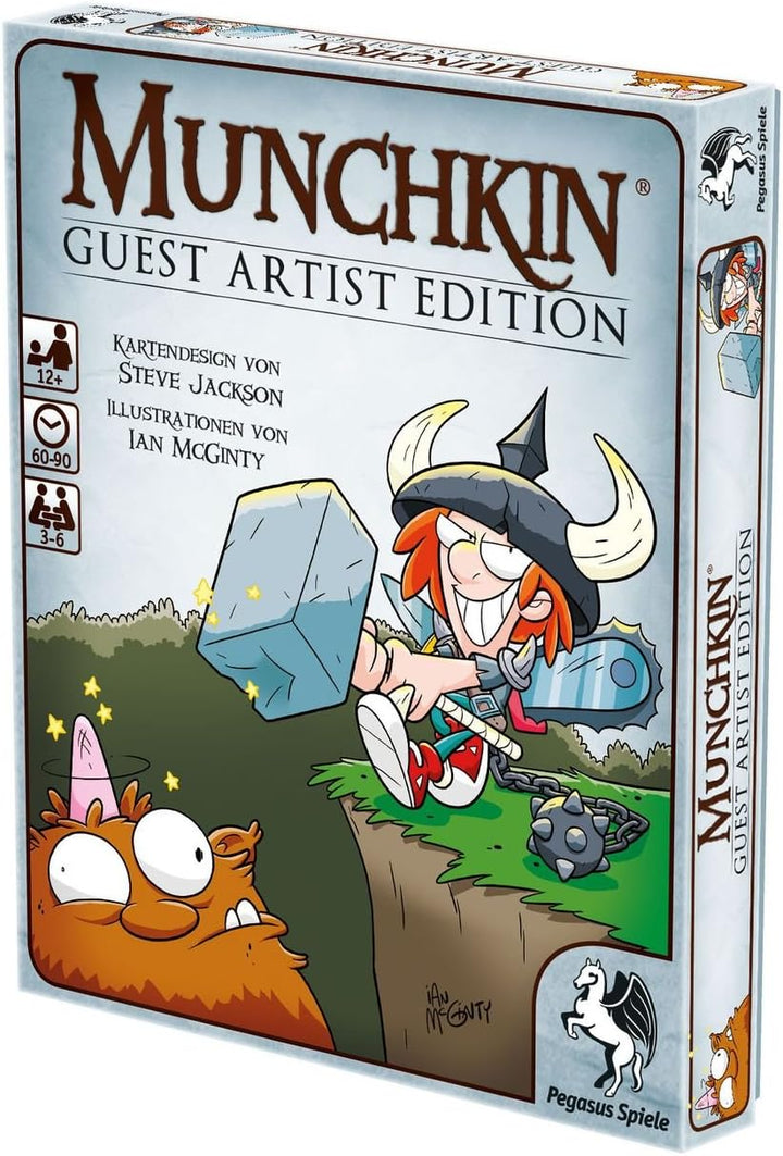 Pegasus Spiele 17231G - Munchkin Guest Artist Edition, McGinty-Version