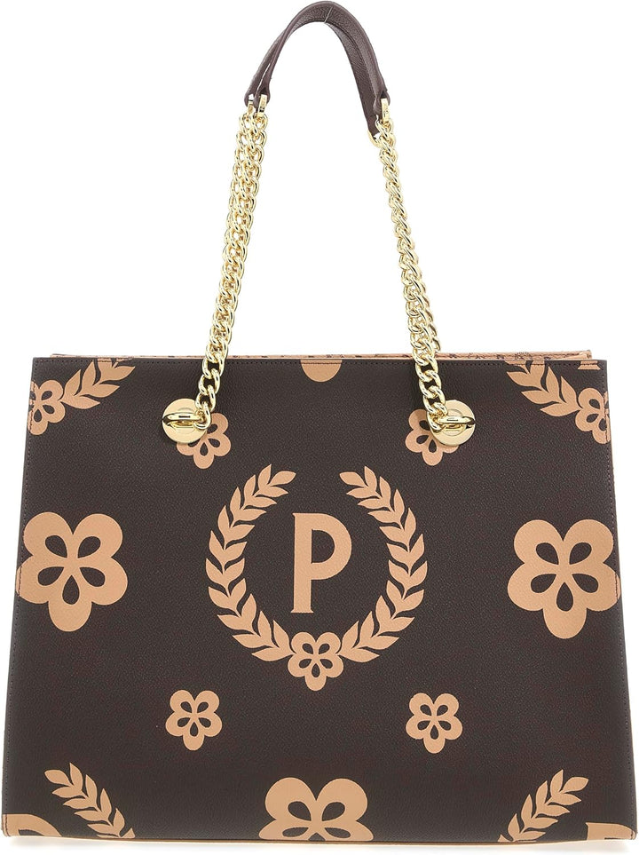 POLLINI POLLINI TASCHE HERITAGE TE8472PP0DQ Creme/Braun Einheitsgrösse, Creme/Braun Einheitsgrösse
