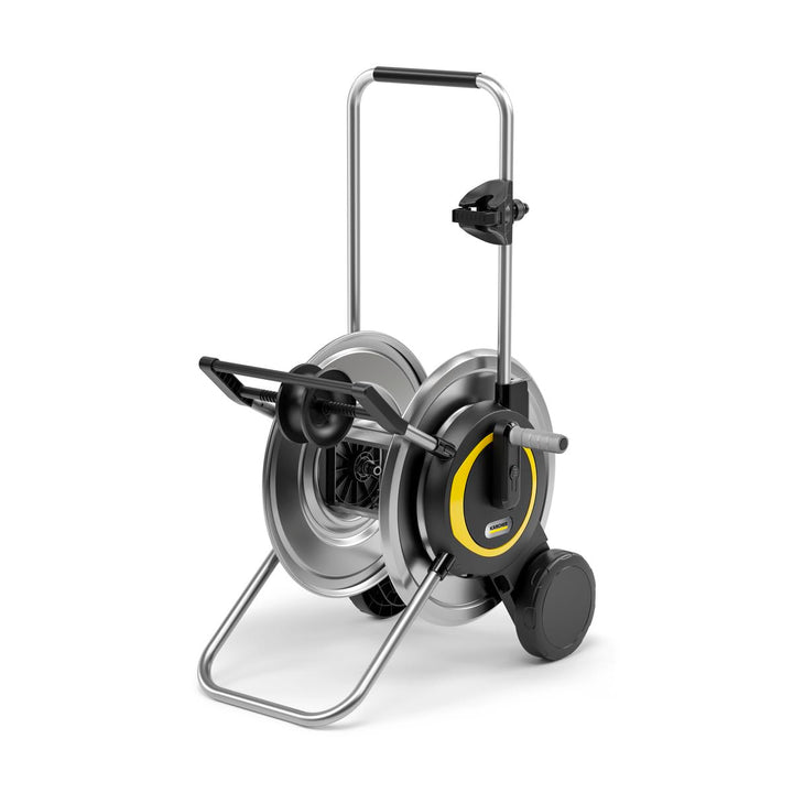 Kärcher Schlauchwagen HT 6 M, beweglich mit extra breitem Standfuss, robuste Metallschlauchtrommel,
