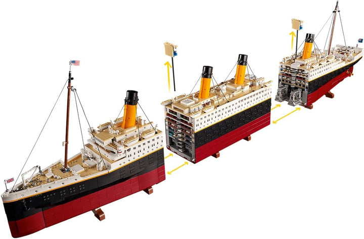 Creator Expert Titanic Bauset 10294-9090 Teile