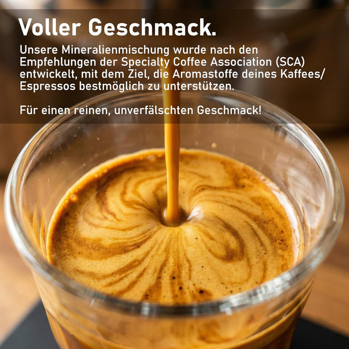 30 Mineralien-Sticks für 150l | Für Kaffee & Espresso optimiert
