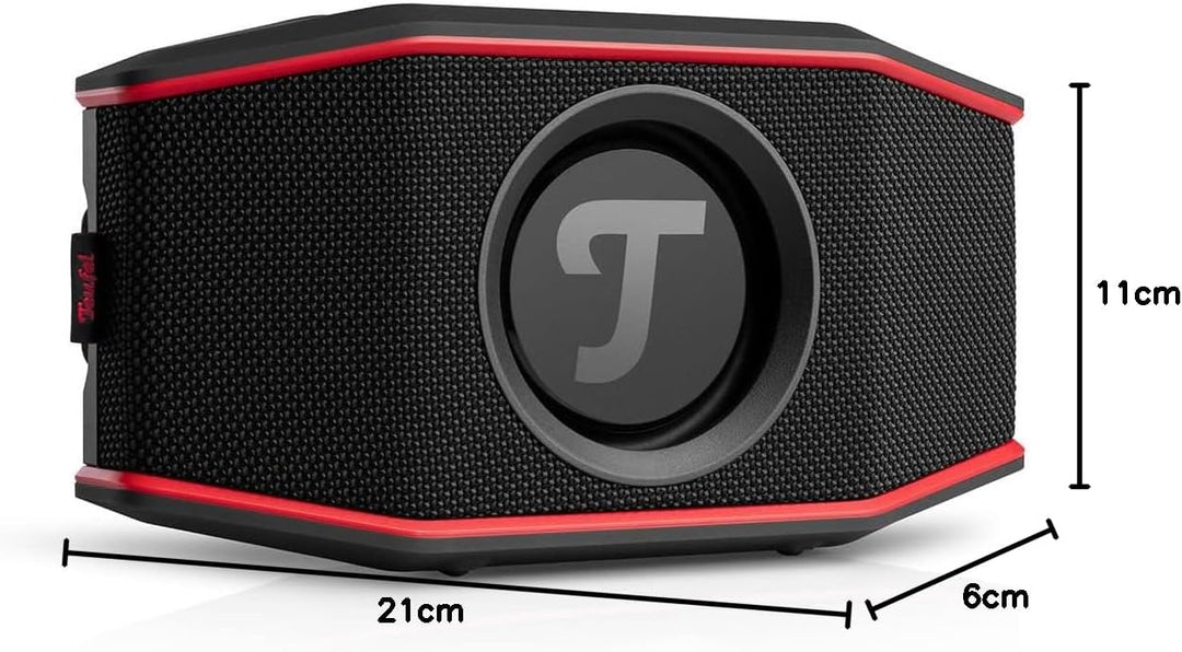 Teufel ROCKSTER GO 2 Bluetooth Speaker - Tragbarer Lautsprecher für draussen, mit langer Akkulaufzei