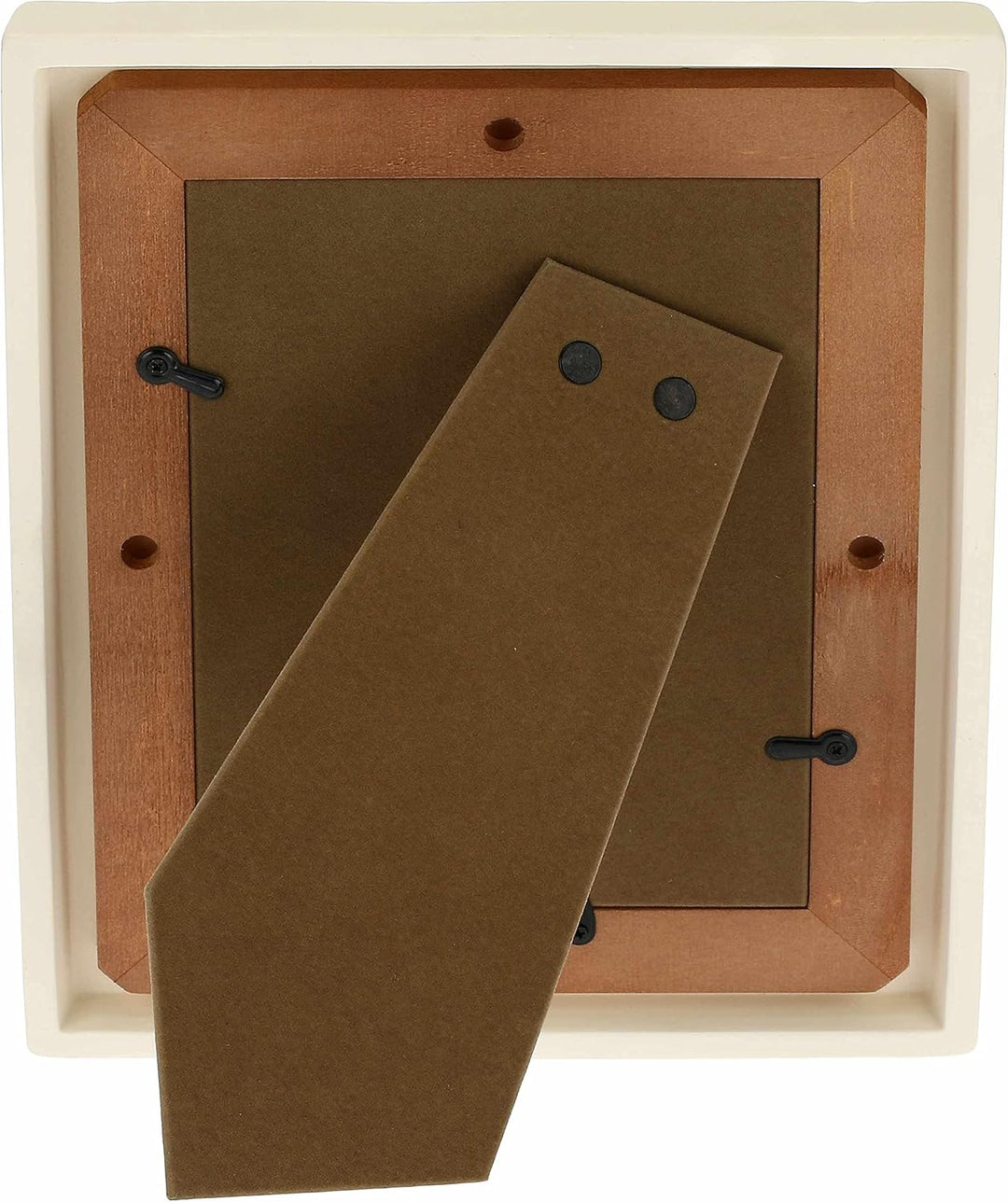 THUN - Fotorahmen - Zubehör für Zuhause - Geschenkidee - Linie Elegance - Keramik, Rahmen aus Kiefer