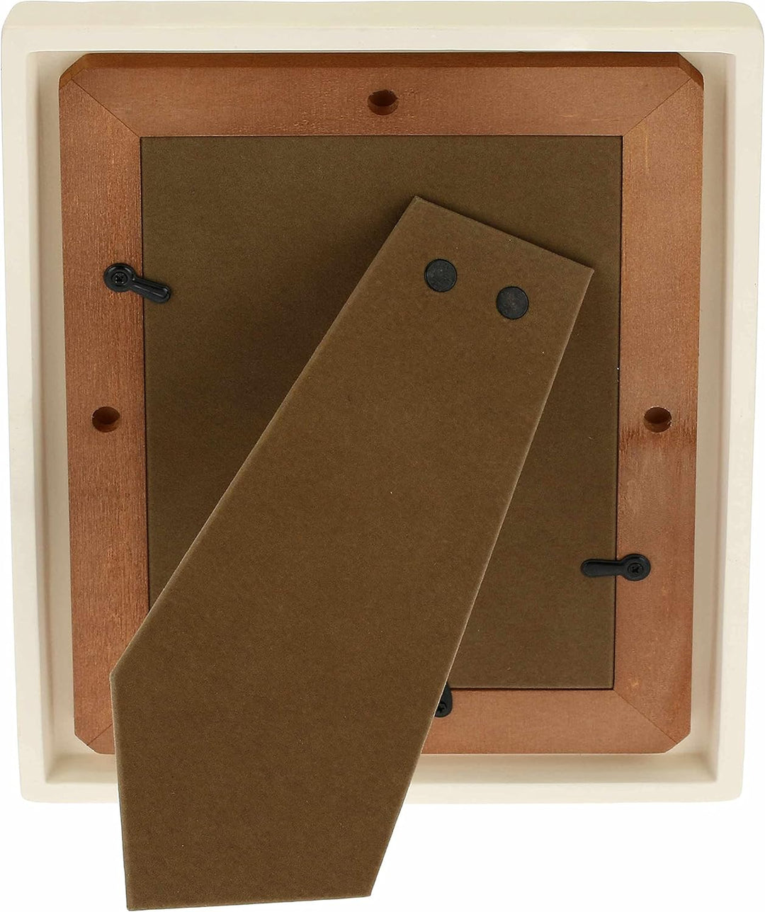 THUN - Fotorahmen - Zubehör für Zuhause - Geschenkidee - Linie Elegance - Keramik, Rahmen aus Kiefer