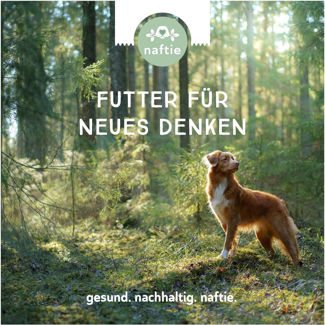 naftie Kausnacks Hühnerherzen getrocknet - für artige Hunde - eiweissreich viel Taurin - Kauartikel