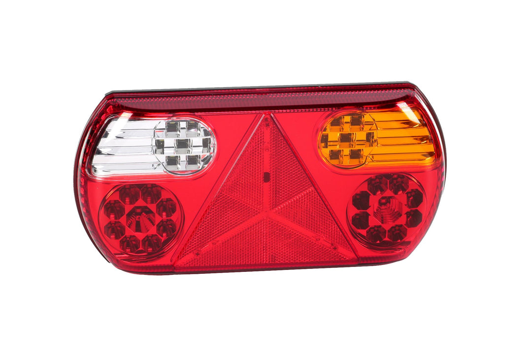 HELLA - Heckleuchte - Valuefit - LED - 24V - Anbau/geschraubt - Lichtscheibenfarbe: mehrfarbig - Ste