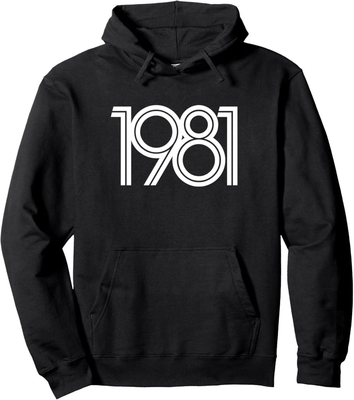 1981 Minimalist Pullover Hoodie