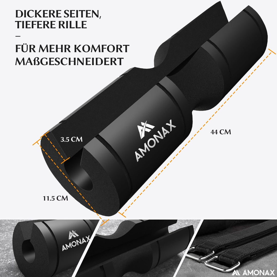 Amonax langhantel polster, extra dicke nackenpolster langhantel- Barbell Pad nackenschutz für hip th