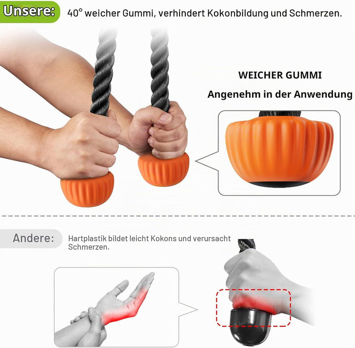 SELEWARE Handles for Cable pulls, Cable pulls kabelzug LAT pulldown bar, kabelzug Fitness Biceps Tri