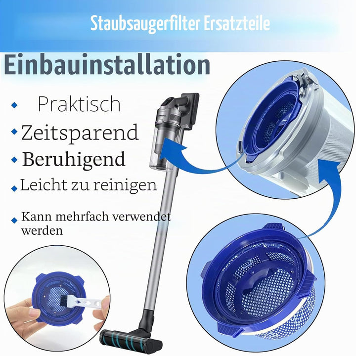 Jet 75 Staubsaugerfilter, Ersatzteile, 3 Stück für Samsung Jet 70 Jet 70+ Jet 75 Jet 75+ Jet 90 Jet