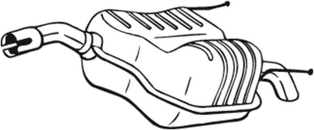 Bosal 185-085 Endschalldämpfer